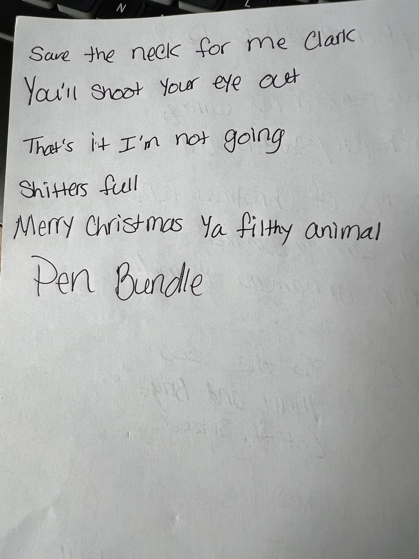 Christmas pen bundle